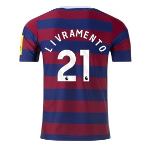 Newcastle United Tino Livramento #21 Gostujuci Dres 2024-25 Kratak Rukavima